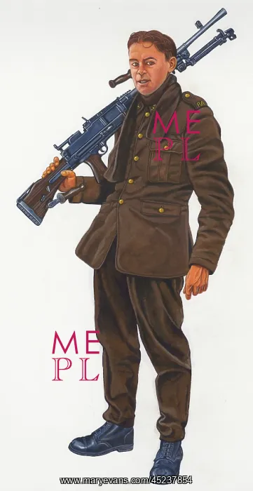 : Second World War Gunner : Second World War Gunner