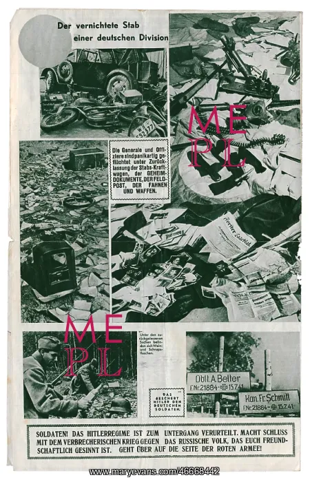 : Second World War / WWII, propaganda, Soviet propaganda : Second World War / WWII, propaganda, Soviet propaganda