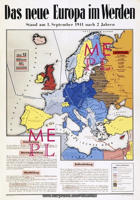 : Second World War / WWII, propaganda, Germany : Second World War / WWII, propaganda, Germany
