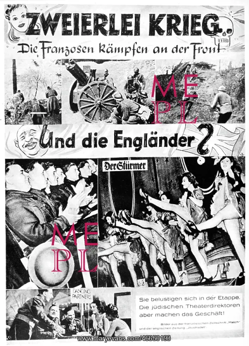 : Second World War / WWII, propaganda, Germany : Second World War / WWII, propaganda, Germany