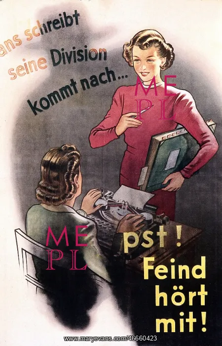 : Second World War / WWII, propaganda, Germany : Second World War / WWII, propaganda, Germany