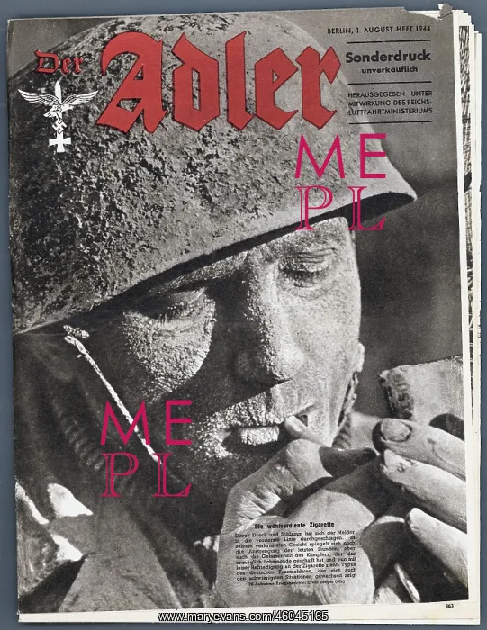: Second World War / WWII, propaganda, title page : Second World War / WWII, propaganda, title page