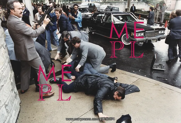 : Seconds after the assassination attempt on the : Seconds after the assassination attempt on the