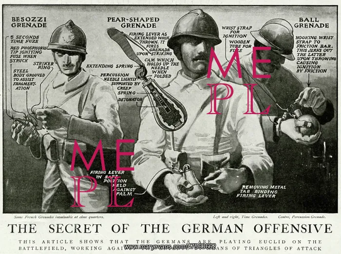 : The secret of the German offensive 1918 : The secret of the German offensive 1918