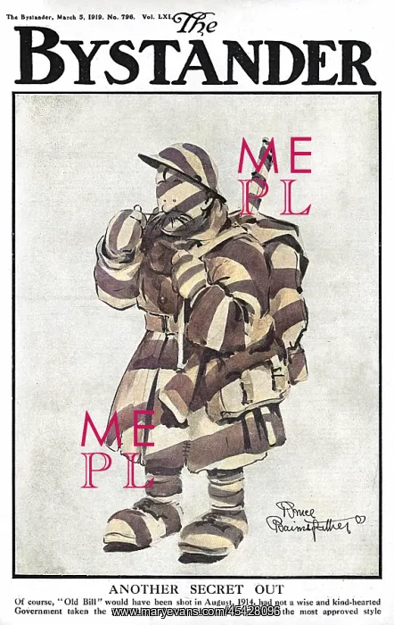 : Another Secret out - Old Bill in camouflage : Another Secret out - Old Bill in camouflage