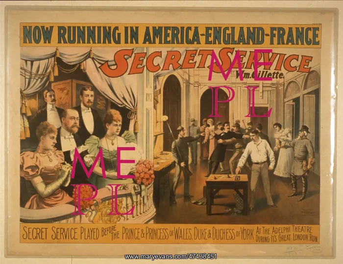 : Secret service by Wm. Gillette : Secret service by Wm. Gillette