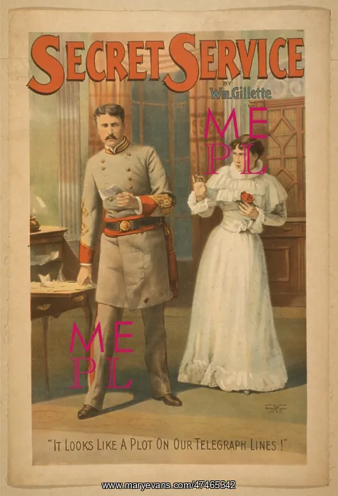 : Secret service by Wm. Gillette : Secret service by Wm. Gillette