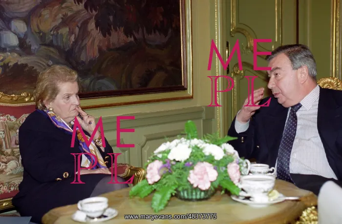 : US Secretary of State Albright and Russia Foreign : US Secretary of State Albright and Russia Foreign