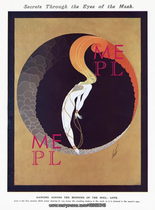 : Secrets Through the Eyes of the Mask by Erte : Secrets Through the Eyes of the Mask by Erte
