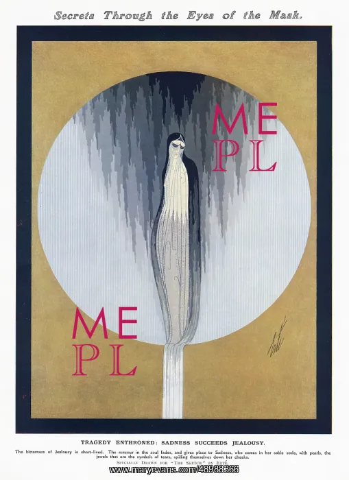 : Secrets Through the Eyes of the Mask by Erte : Secrets Through the Eyes of the Mask by Erte