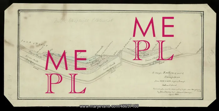 : Section of England: Petersfield to the Isle of Wight : Section of England: Petersfield to the Isle of Wight