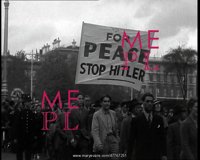 : A Section of a March As Part of a Demonstration : A Section of a March As Part of a Demonstration