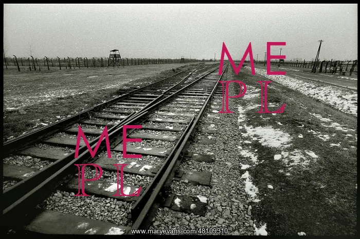 : Section of railway line Auschwitz-Birkenau : Section of railway line Auschwitz-Birkenau