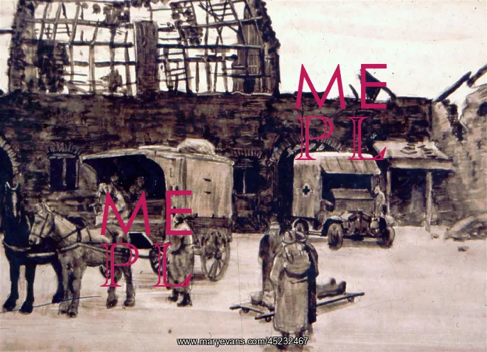 : Section Sanitaire Anglaise at Coxyde, 1917 : Section Sanitaire Anglaise at Coxyde, 1917
