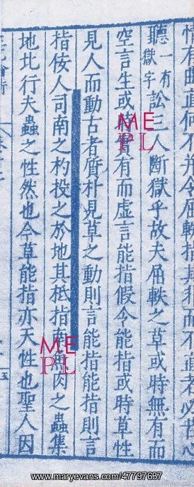 : Section of Wang Chung's Critique of Opinions : Section of Wang Chung's Critique of Opinions