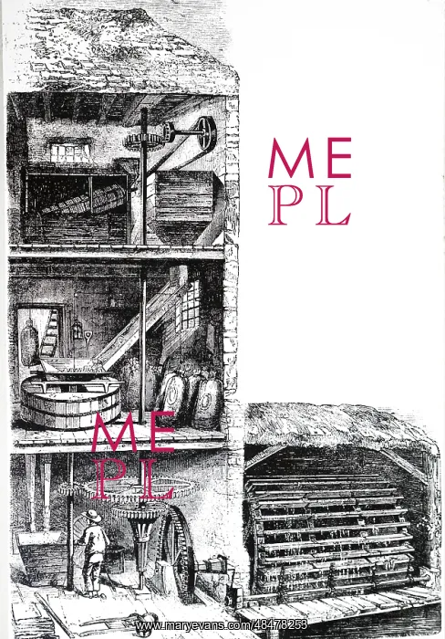: A sectional view of a flour mill : A sectional view of a flour mill