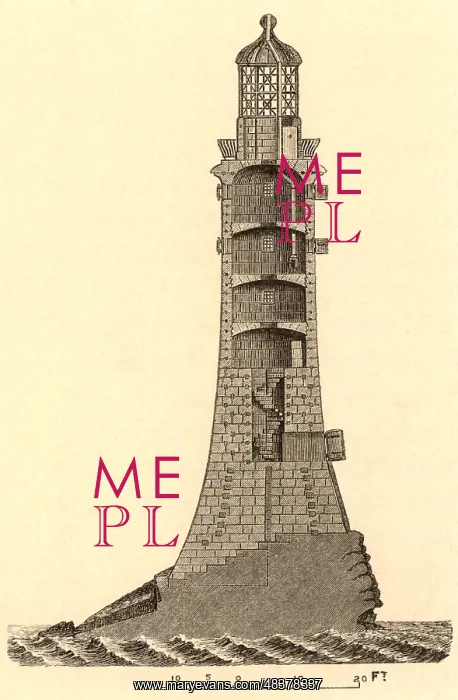  : Sectional view of the fourth Eddystone lighthouse