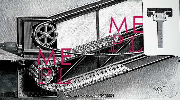 : Sectional view showing mechanism at bottom of : Sectional view showing mechanism at bottom of