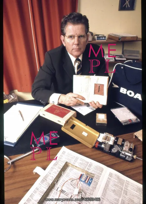 : Security expert with latest spy kit : Security expert with latest spy kit