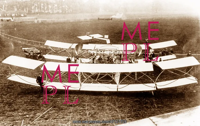 : Seddon biplane early 1900s