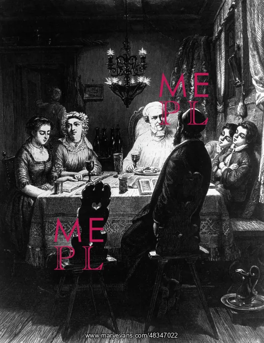 : Am Sederabend, 19th century : Am Sederabend, 19th century