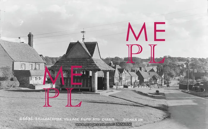 : Sedlescombe Village Pump and Green : Sedlescombe Village Pump and Green