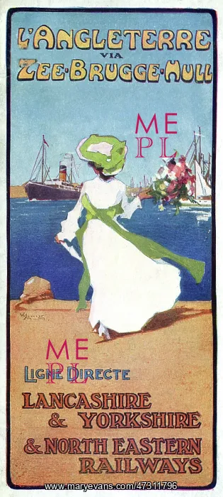  : SEEBRUGGE POSTER 1912