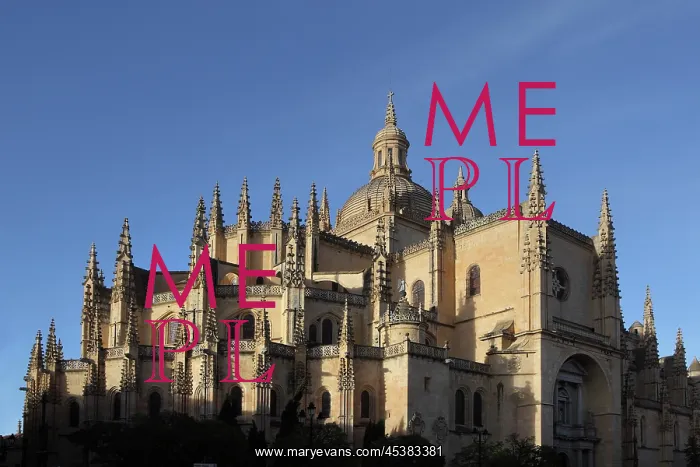 : Segovia Cathedral, Castile and Leon, Spain : Segovia Cathedral, Castile and Leon, Spain