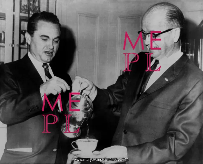 : Segregationist governors Lester Maddox and ? : Segregationist governors Lester Maddox and ?