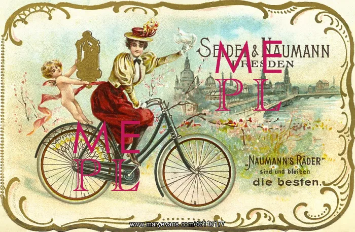 : Seidel & Naumann bicycles, advertising, 1898 : Seidel & Naumann bicycles, advertising, 1898