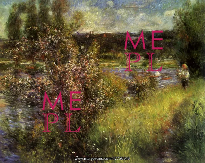  : Seine at Chatou, by Renoir