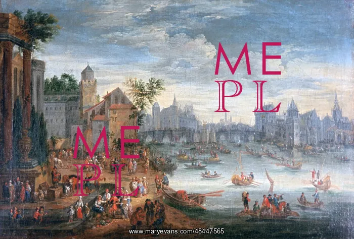 : The Seine River, Paris Artist: Mathieu Schoewaerdts : The Seine River, Paris Artist: Mathieu Schoewaerdts