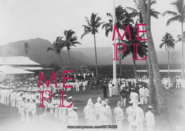 : Seizure of Samoa by the Germans, 1900 : Seizure of Samoa by the Germans, 1900