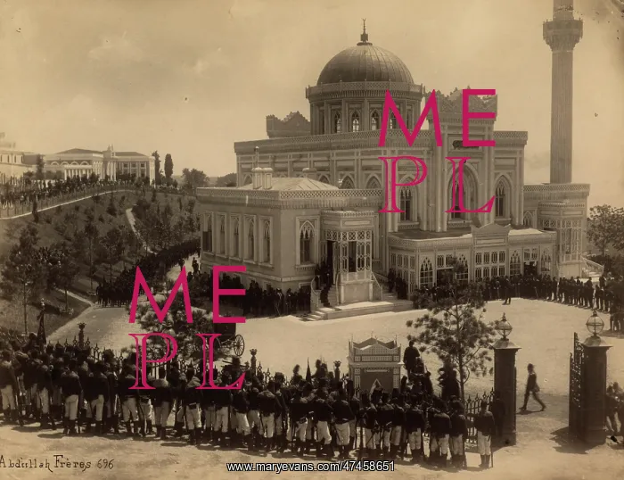 : The Selamlik (Sultan's procession to the mosque) at the Hami : The Selamlik (Sultan's procession to the mosque) at the Hami