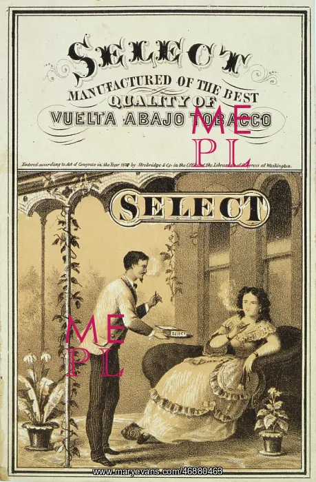: Select - Tobacco advert : Select - Tobacco advert