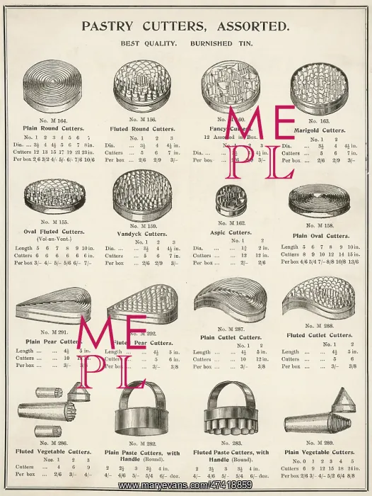 : A selection of assorted pastry cutters : A selection of assorted pastry cutters