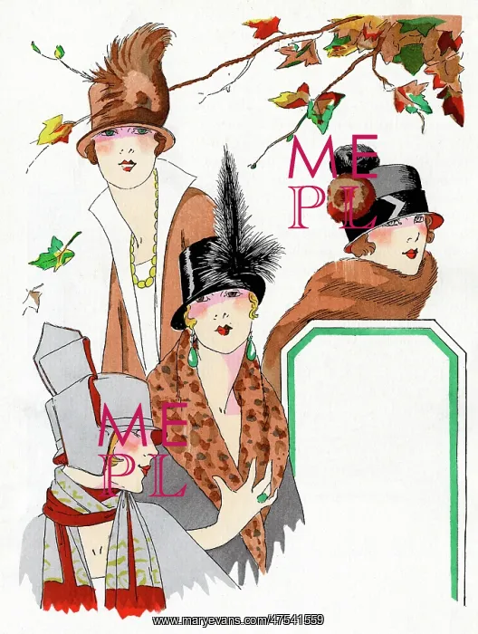 : Selection of autumn hat designs by Esther Meyer : Selection of autumn hat designs by Esther Meyer