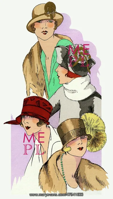 : Selection of autumn hats designed by Georgette & Cie : Selection of autumn hats designed by Georgette & Cie
