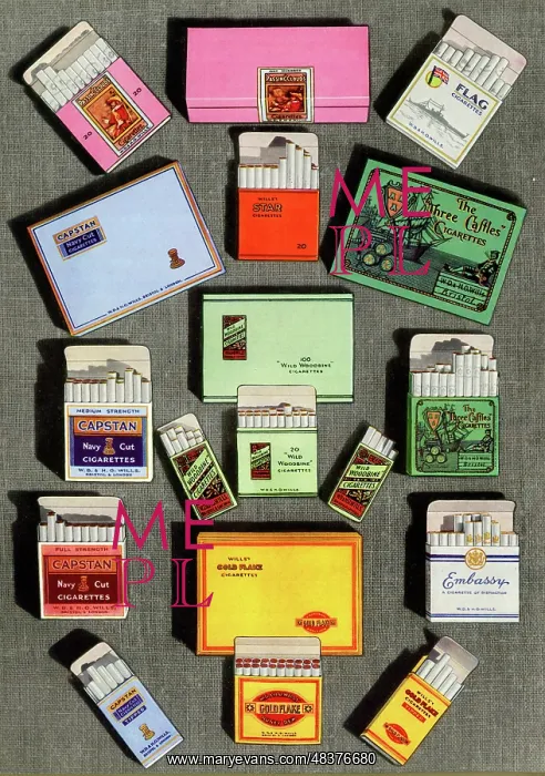 : Selection of Wills Cigarette Packets : Selection of Wills Cigarette Packets