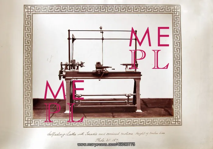 : Self-acting lathe : Self-acting lathe