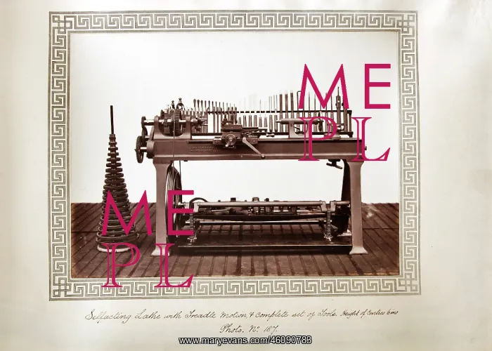 : Self-acting lathe : Self-acting lathe