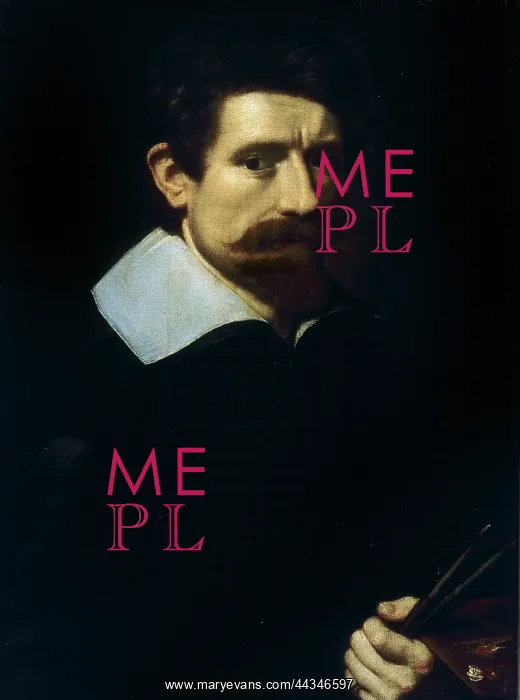 : Self-portrait of Adam Elsheimer, Vasari : Self-portrait of Adam Elsheimer, Vasari