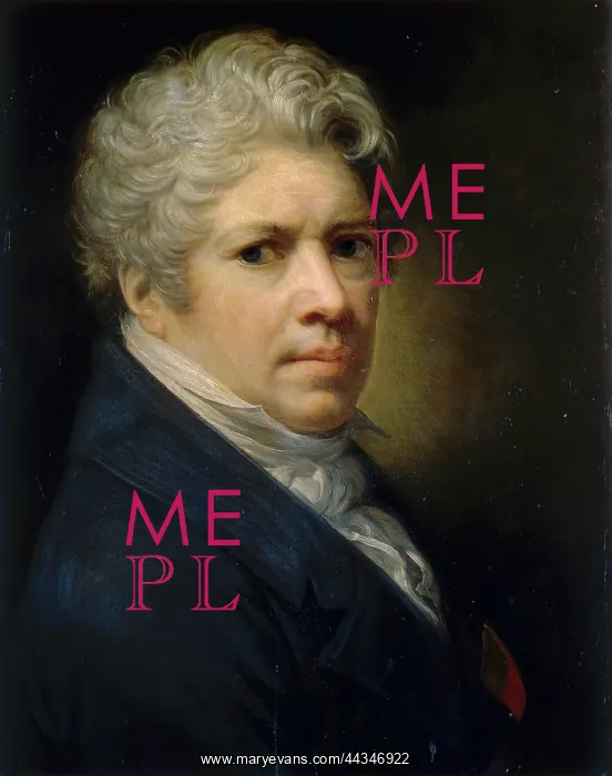 : Self portrait of Andrea Appiani : Self portrait of Andrea Appiani