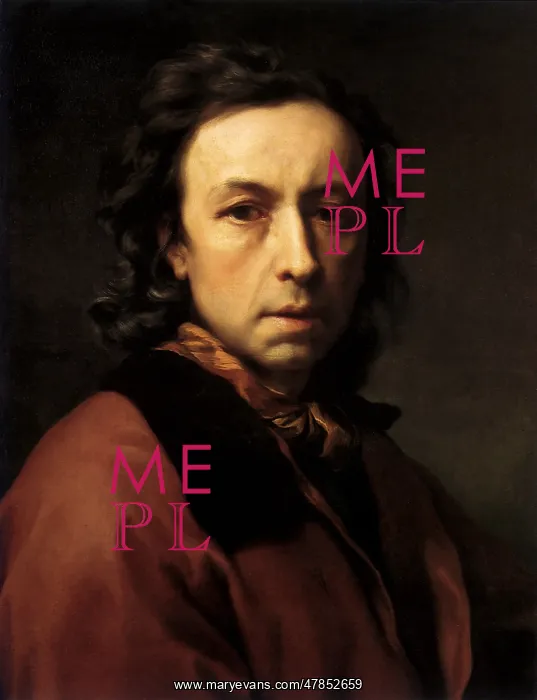  : Self-portrait by Anton Raphael Mengs