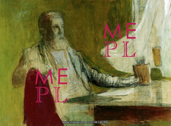 : Self-portrait of Arnold B?cklin, Vasari : Self-portrait of Arnold B?cklin, Vasari