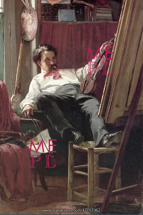 : Self-portrait of the Artist in his Studio : Self-portrait of the Artist in his Studio