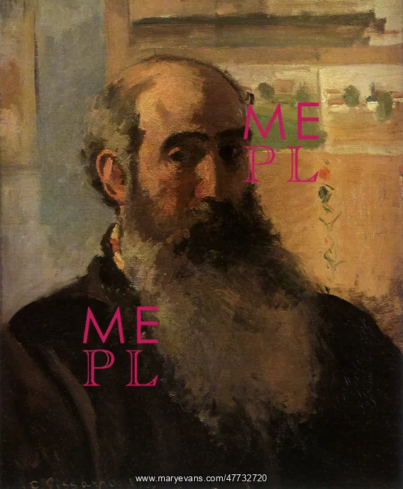  : Self-portrait by Camille Pissarro