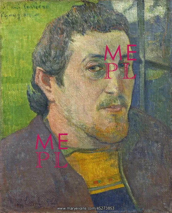 : Self-Portrait Dedicated to Carriere : Self-Portrait Dedicated to Carriere