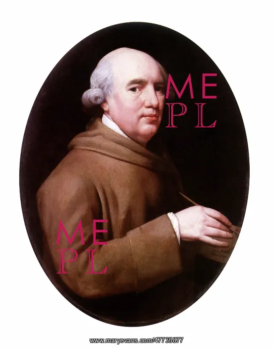  : Self-portrait by George Stubbs