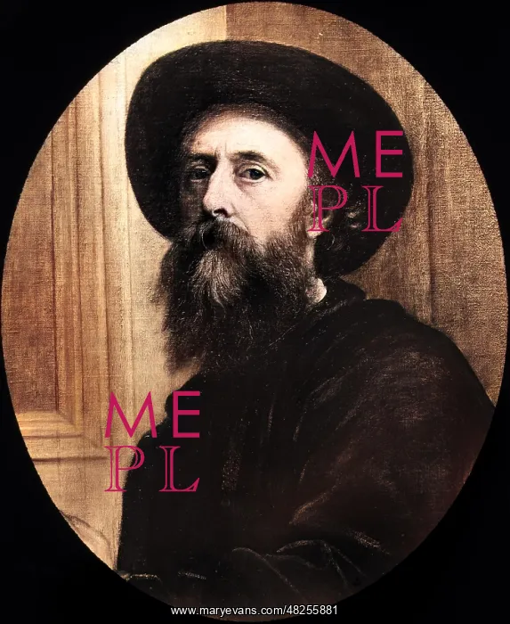 : Self-portrait of G.F. Watts : Self-portrait of G.F. Watts